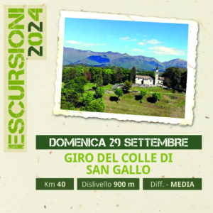 29.09.2024 Giro del Colle di San Gallo